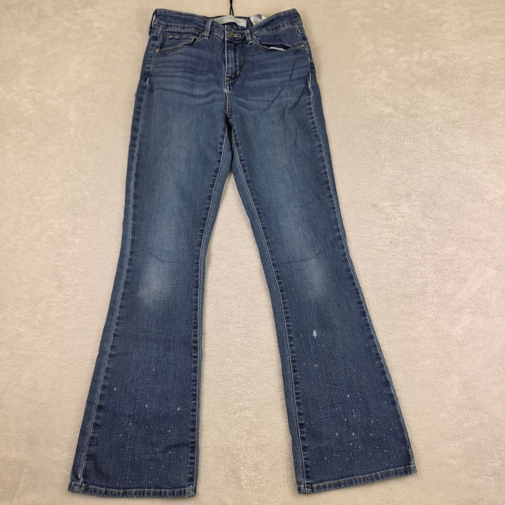 Signature by Levi Strauss Mid Rise Bootcut Jeans Blue W28 L32 Size 6M 94364-0021